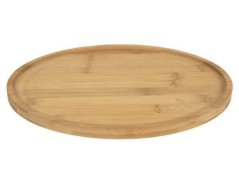 Taca bambusowa 32,7x25x1,5cm owalna