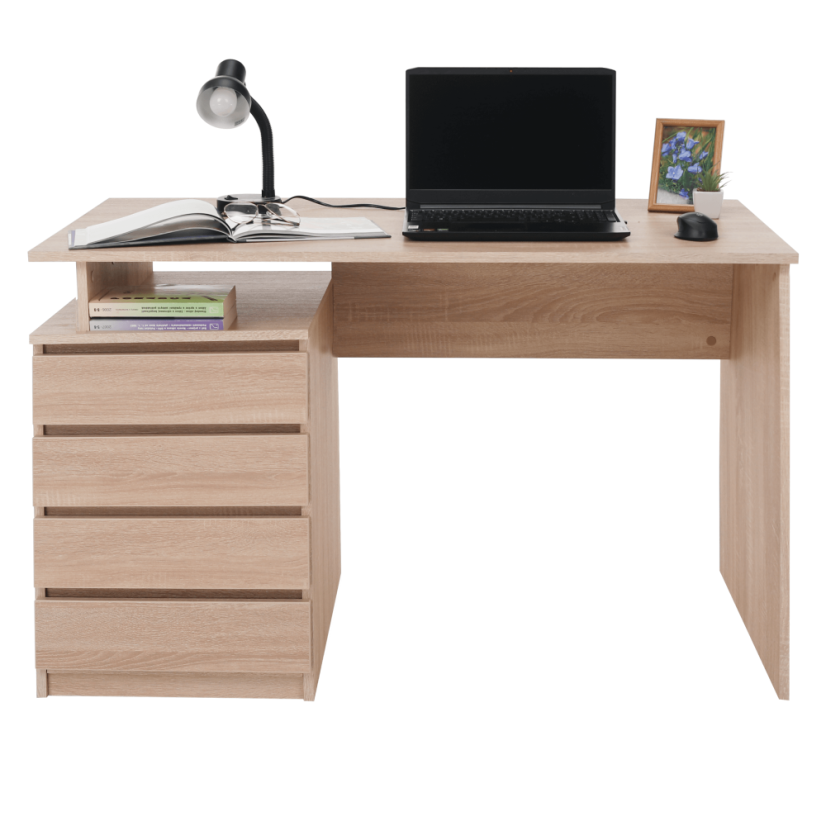 PC-Schreibtisch, Sonoma-Eiche, HANY NEU