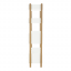 4-poličkový regál, přírodní bambus/bílá, BALTIKA TYP 3
