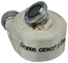Wąż strażacki 3";/78 mm, 20 m, 8 prętów z końcówkami, typ B, GEKO (akce)