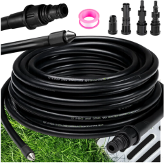 Crijevo za čišćenje cijevi s adapterom 15 m Ruhhy 26132