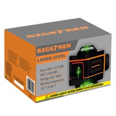 360°-Präzision des grünen Lasers