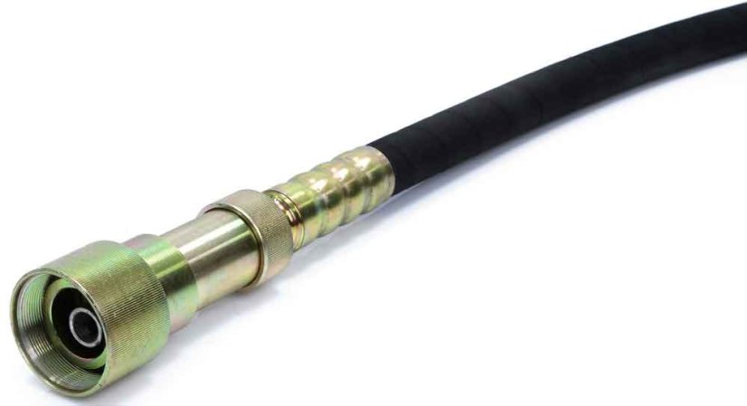 Cev za vibrator za beton M79492, dolžina 4 m, premer 35 mm, matica z objemko, MAR-POL