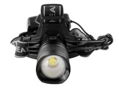 Naglavna svjetiljka Strend Pro Headlight H4019, XHP70 2000 lm, 3x2000 mAh, IP43, USB punjenje, Zoom