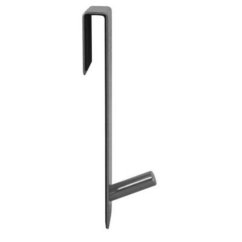 Vješalica za vješanje s 1 kukom, srebrna