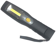 Lampa akumulatorowa, 3W, dioda COB. 400 lumenów z przegubową podstawą, PRO-TECHNIK