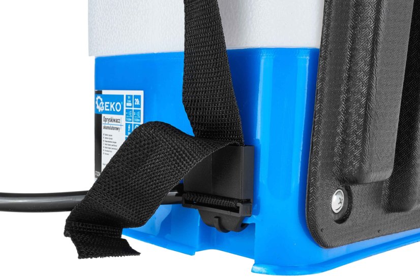 Akkusprühgerät 20 Liter, Akku 12V-8Ah, Arbeitszeit 4 Stunden, GEKO