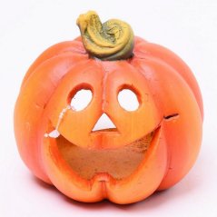 Dekorácia tekvica svietnik 11,7x11,2x11,3 cm keramika