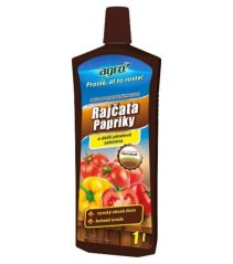 Hnojivo na paradajky,rajčiny,papriky,uhorky tekuté 1l AGRO