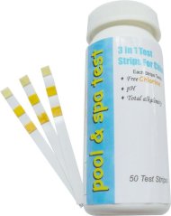 Tester vody Strend Pro, 3v1, ph, chlór, alkalita, pásiky