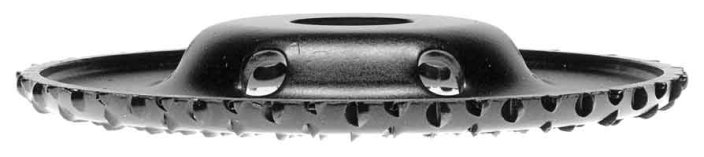 Raspica za kutnu brusilicu 120 x 6 x 22,2 mm udubljena, srednji zub, TARPOL, T-82