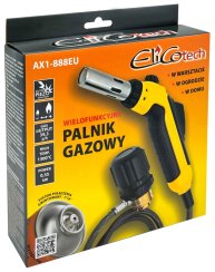 Plynový horák s hadicou, pripojenie na závit 7/16“, ELICO