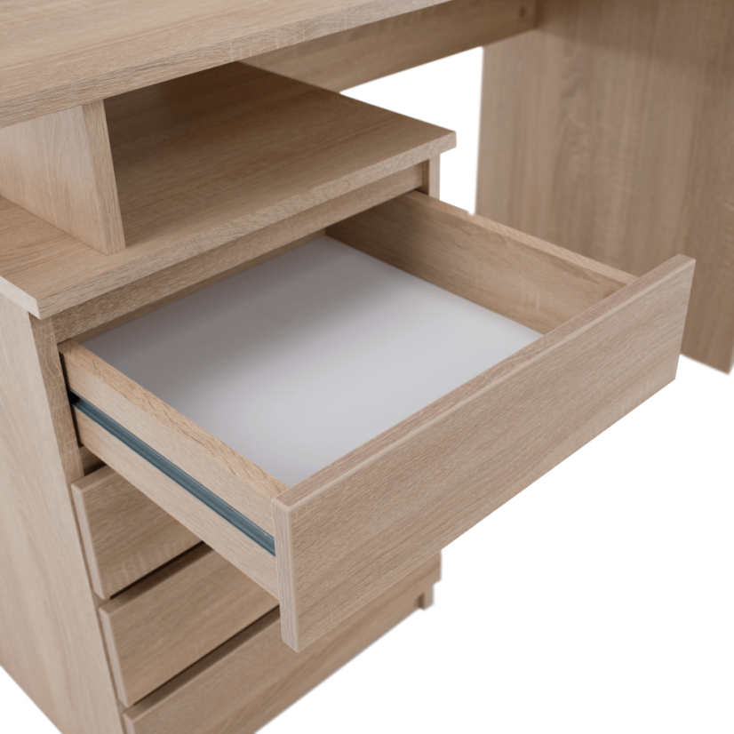 PC-Schreibtisch, Sonoma-Eiche, HANY NEU