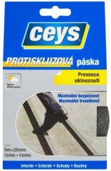 Páska Ceys Tackceys, protiskluzová, lepící, 5 mx 25 mm