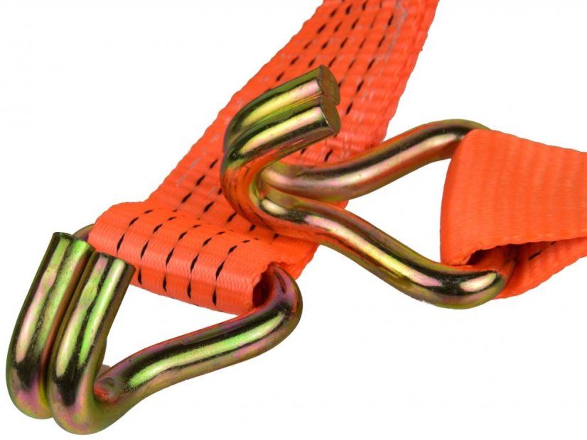 Spanngurt mit Ratsche 5000 kg, 2 Haken, 50 mm x 4 m, GEKO