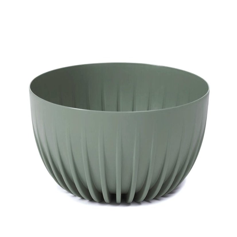 Blumentopfschale UH o240 mm MIRA graugrün Höhe 140 mm