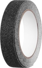 Strend Pro trak, 25 mm, L-5 m, lepilni, protizdrsni, ekstra trpežen, črn