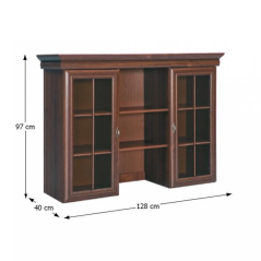 Nástavec s vitrínou, samoa king, KORA KN4