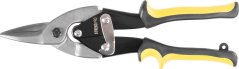 Strend Pro PL653 olló, 240 mm, fémlemezhez, rövid, egyenes