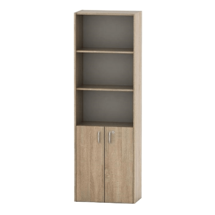 Büroschrank mit Schloss, Sonoma-Eiche, TEMPO ASSISTENT NEW 002 (akce)