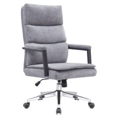 Bürostuhl, grau/chrom, CLOSE