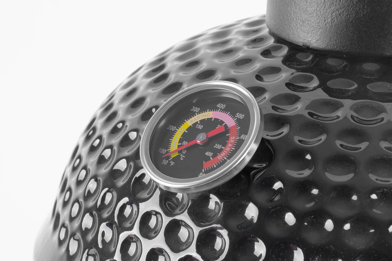 Grill Strend Pro Kamado Egg 13";, Durchmesser 27 cm, Grillhöhe 34,5 cm, schwarz, 35x40,5x55 cm