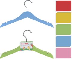 Wieszak - wieszak dziecięcy drewniany zestaw 2szt (akce)