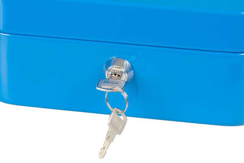 Geldkassette 200x160x90 mm, für Geld