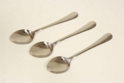 Speiselöffel Metall 19,5 cm 3er-Set KLASIK