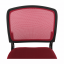 Krzesło obrotowe, ciemnoczerwony/czarny, RAMIZA
