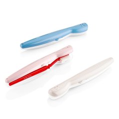 Husă pentru periuțe de dinți UH 20,5cm SMILE, mix de culori (acțiune)