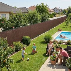 Beschattungsstoff BrownDecor W101, 1,0x50 m, UV, 230 g/m2, 95 % braun