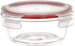 Dóza MagicHome, okrúhla, 950 ml, s vekom, Clip