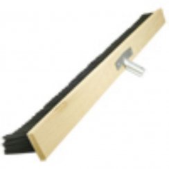 Metla-portviš dřevěná na násadu 100 cm kovový úchyt