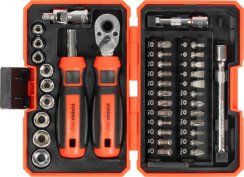 Strend Pro Premium Schraubendreher-Set, 38-teilig, Torx + Schlitz + Kreuzschlitz