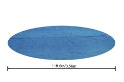 Plachta Bestway® FlowClear™, 58242, solárna, bazénová, 3,66 m