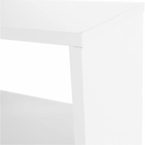 Příruční stolek, bílá, ZOELA NEW