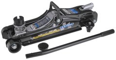 Zdvihák hydraulický pojazdný nízky 2.500 kg, 85-380 mm, kartón, GEKO
