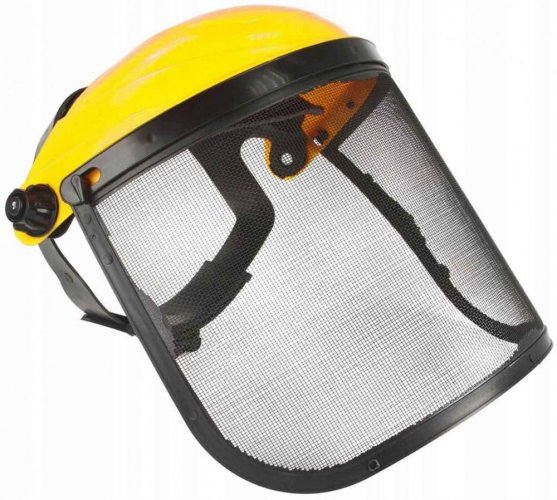 Ochranná maska so sieťkou pre kosenie trávy, MAR-POL
