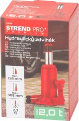 Zdvihák Strend Pro, 02 tony, 158-308 mm, hydraulický
