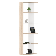 Polica, sonoma hrast/bijela, AGATIO