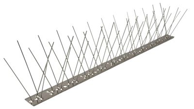Barrier Strend Pro Pecon, 48 Spikes, L-50 cm, PC UV, gegen Vögel, Edelstahl