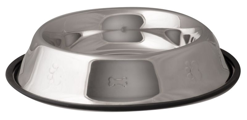 MagicHome PET-Schüssel 33 cm, 2000 ml, Edelstahl. für den Hund