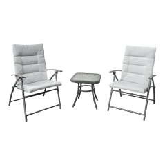 Gartenset 1+2, grau/dunkelgrau, MUSON