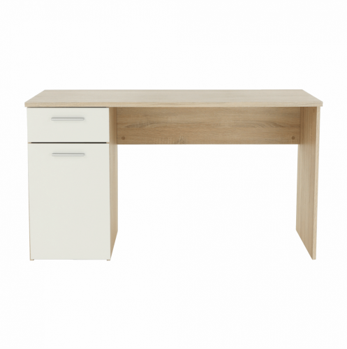 Schreibtisch, Sonoma-Eiche/weiß, EGON