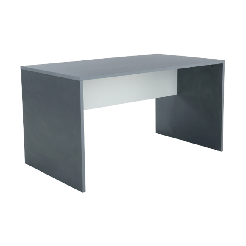 PC-Schreibtisch, Graphit/Weiß, RIOMA NEW TYPE 11 (akce)