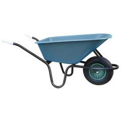 Schubkarre Greenlawn Junior 100 Liter, Kunststoff, Garten, mit aufblasbarem Rad, (demontiert)