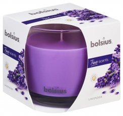 Kerze Bolsius Jar True Scents 95/95 mm, Lavendel