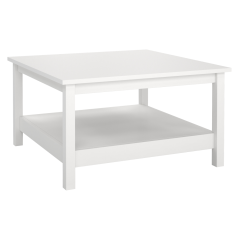 Stolik kawowy, biały, PARIS 79667