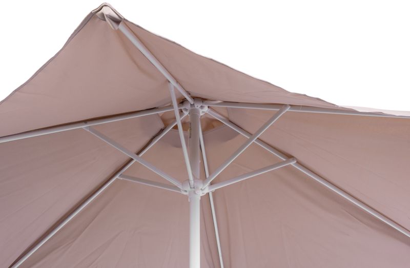 Parasol Zina, 230 cm, 34/34 mm, z zawiasem, beżowy